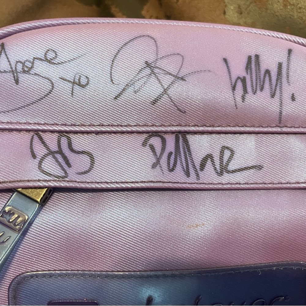 Signed (All Members) Silverstein Mini Backpack (P… - image 3